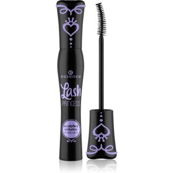 essence Lash PRINCESS tvarujúca riasenka pre objem a natočenie mihalnic odtieň Black 12 ml