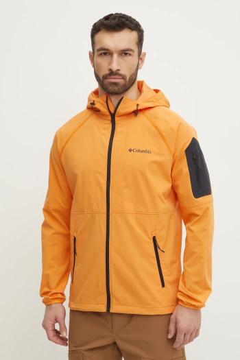 Turistická bunda Columbia Tall Heights oranžová farba, 2117211