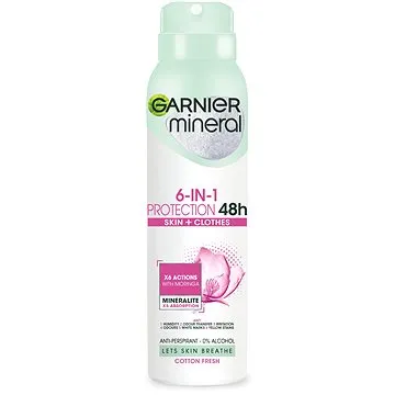 GARNIER Minerál Protection Cotton 48 H Sprej Antiperspirant 150 ml (3600541466265)