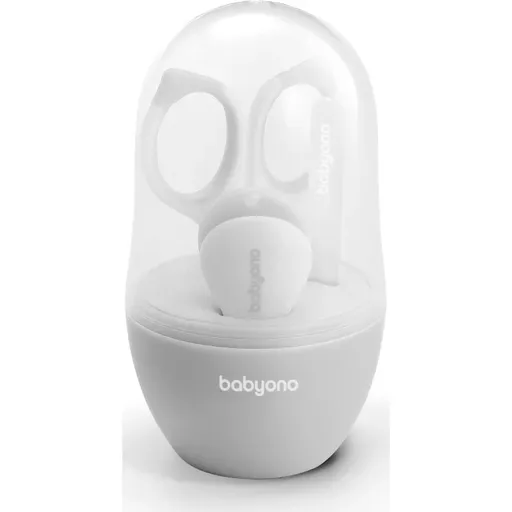 BabyOno Take Care set na manikúru Grey