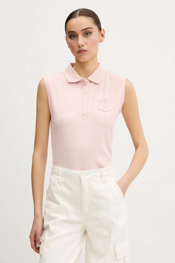 Top Guess Jeans ružová farba, W5GP24 KCYR1