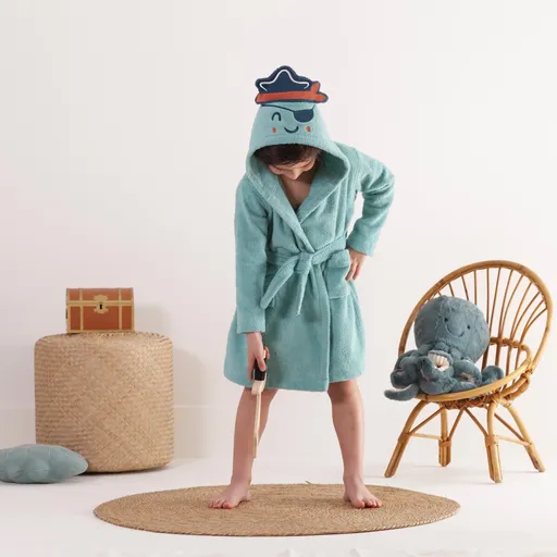 Detský župan s kapucňou Pirát zn. Colombine des Petits