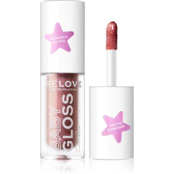 Revolution Relove Baby Gloss Shimmer trblietavý lesk na pery odtieň Shimmer Twilight 1.8 ml