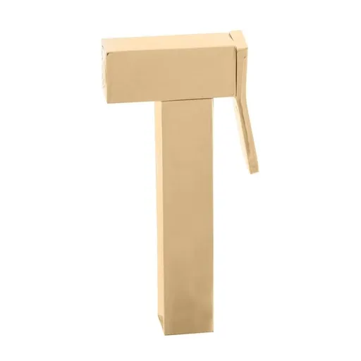 Bidetová spŕška RAV SLEZÁK se stop ventilem v zlatom prevedení KS0007Z