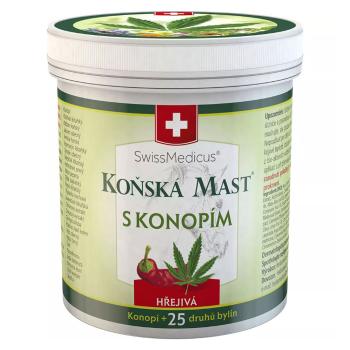 HERBAMEDICUS Konská masť s konope hrejivá 250 ml