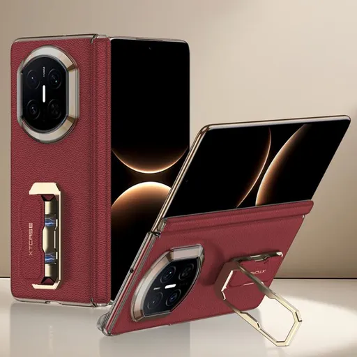 GKK XTCASE Ochranný kryt s držiakom Huawei Mate X7 červený