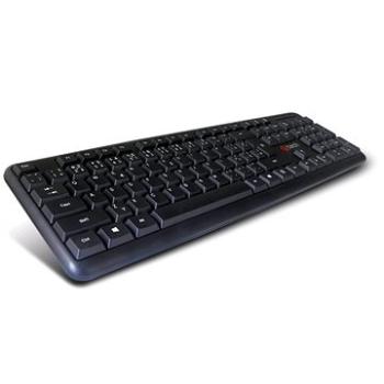 C-TECH KB-102 USB slim čierna (KB-102-U-BL)