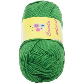 Camilla natural 50 g – 147 tmavo zelená (6823)