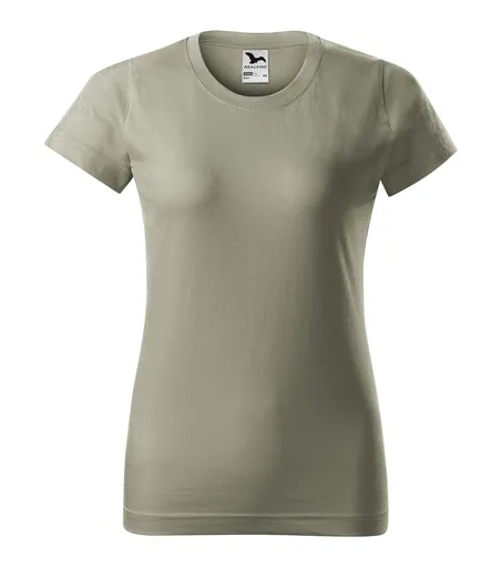 MALFINI Dámske tričko Basic - Svetlá khaki | 2XL