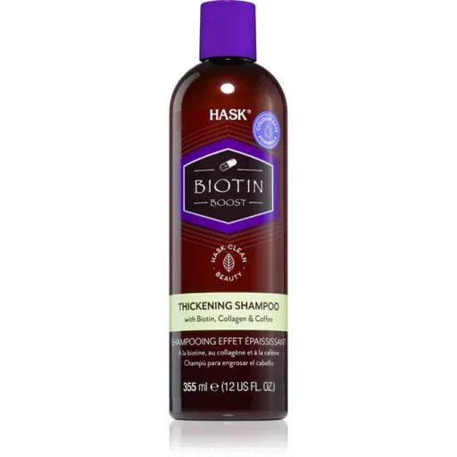 HASK Biotin Boost posilňujúci šampón pre objem vlasov 355 ml