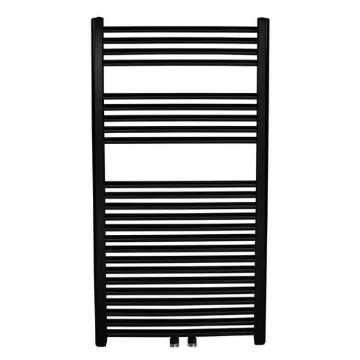 Radiátor kombinovaný Novaservis 120x45 cm čierna 450/1200/RS,5