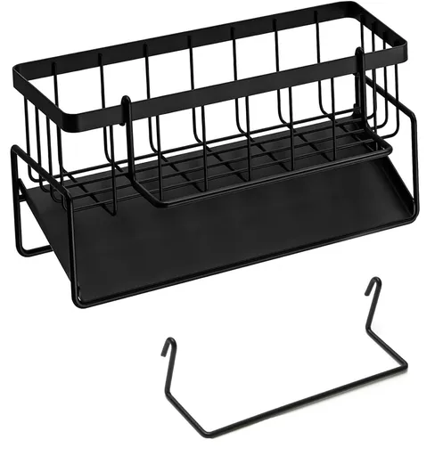 MAKRO - Organizér na saponát a hubky , čierny drôt