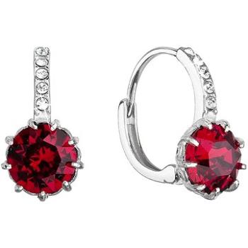 EVOLUTION GROUP 31302.3 ruby dekorované kryštálmi Swarovski (Ag 925/1000, 3,0 g) (8590962911893)