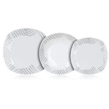 BANQUET Jedálenská súprava 18 ks square CHARME (A16164)