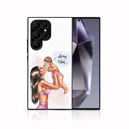 MY ART Ochranný kryt pre Samsung Galaxy S24 Ultra 5G LOVING MOM (115)