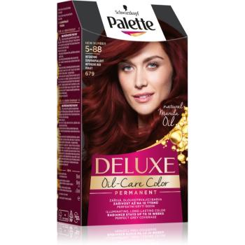 Schwarzkopf Palette Deluxe permanentná farba na vlasy odtieň 5-88 679 Intensive Red Violet 1 ks