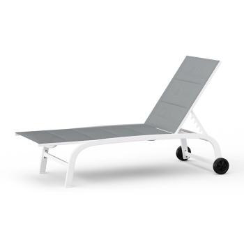 Blumfeldt Lounger Limala XXL, lehátko, nosnosť 160 kg, 5-stupňovo nastaviteľné operadlo, kolieska