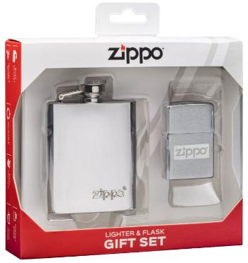 Zippo sada - placatka a zippo benzínový zapaľovač