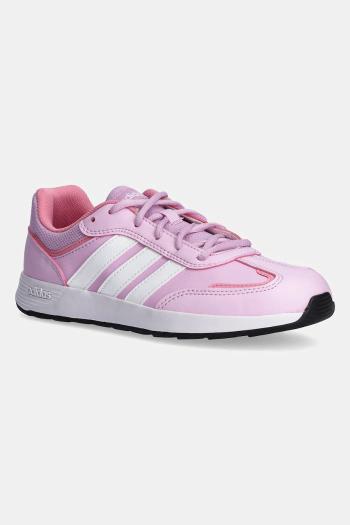 Detské tenisky adidas TENSAUR SWITCH ružová farba, JI1055
