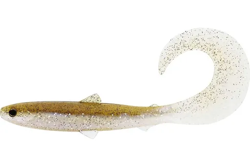 Westin gumová nástraha bullteez curltail pearl sand - 10 cm 6 g 2 ks