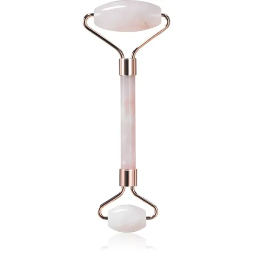 Zoë Ayla Rose Quartz Luxurious Facial Roller masážny valček na tvár 1 ks