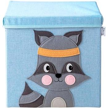 Lifeney Box úložný s vekom MEDVEDÍK 33 × 33 × 33 cm (833080)