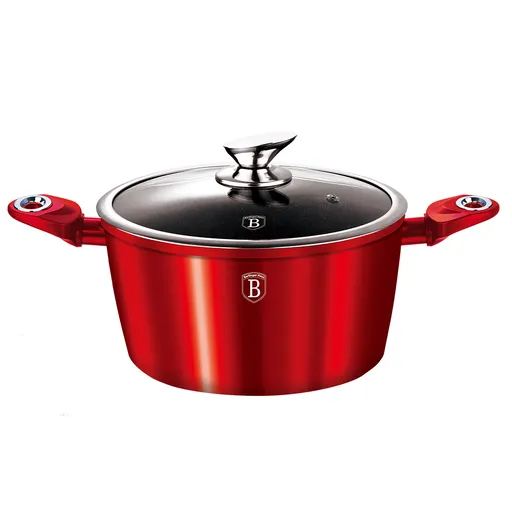BERLINGER HAUS - Hrniec a pokrievka 24cm 4L, Burgundy
