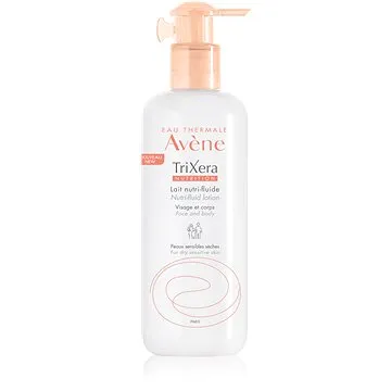 AVENE TriXera Nutri-Fluid Výživné mlieko na suchú kožu celej rodiny 400 ml (3282770074727)