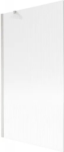 MEXEN/S - Next vaňová zástena FIX 100 x 150, prúžky, nikel kartáčovaná 895-100-000-00-09-97