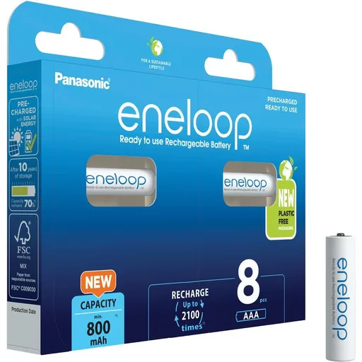 PANASONIC HR03 AAA 4MCCE/8BE ENELOOP N (blister 8ks)