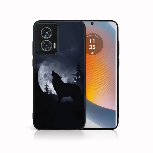 MY ART Ochranný kryt pre Motorola Edge 50 Fusion WOLF (247)