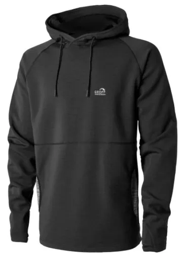 Geoff anderson mikina s kapucí wizwool 335 čierna - s