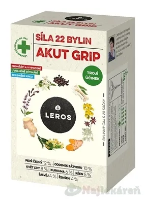 LEROS Síla 22 bylin AKUT GRIP 20 n.s.