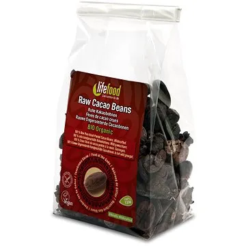 Lifefood Nepražené kakaové bôby RAW BIO olúpané (1010)