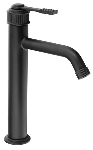 SAPHO - VERSI stojánkova umývadlová batéria, výška 240, čierna mat RV004/15