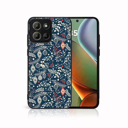 MY ART Kryt s vianočným dizajnom Motorola Moto G15 / Moto G15 Power MISTLETOE (070)