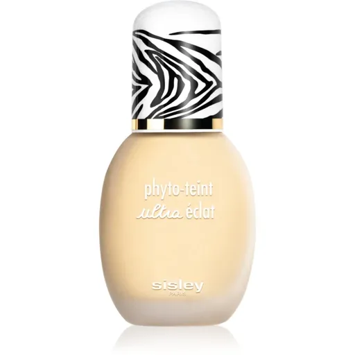 Sisley Phyto-Teint Ultra Eclat dlhotrvajúci tekutý make-up pre rozjasnenie pleti odtieň 0W (0) Porcelaine 30 ml