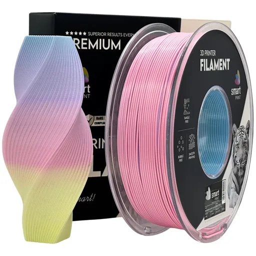 Silk PLA rainbow light color | Smart Print
