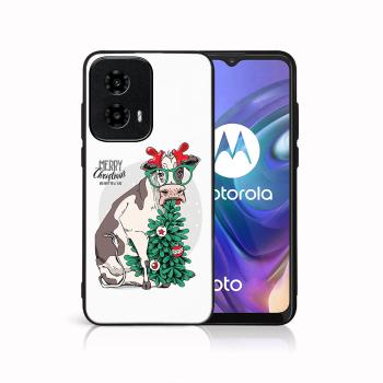 MY ART Kryt s vianočným dizajnom Motorola Moto G04 / G24 / G24 Power MERRY CHRISTMAS (074)