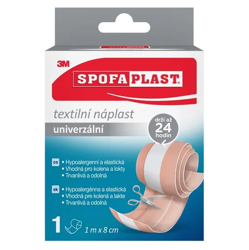 3M™ SPOFAPLAST 164 Textilná náplasť 8 cm x 1 m