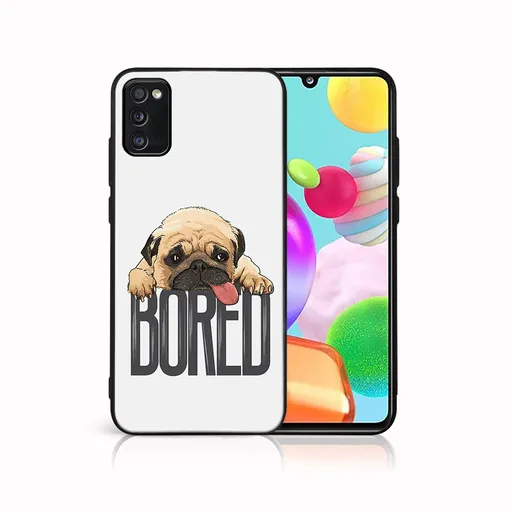 MY ART Ochranný obal pre Samsung Galaxy A41 BORED (178)