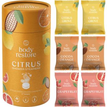 Body Restore Citrus tablety do sprchy 6 ks