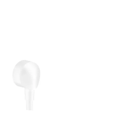 Hansgrohe FixFit podomietkový vývod na stenu matná biela 27454700