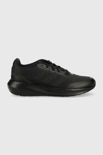 Detské tenisky adidas RUNFALCON 3.0 K čierna farba