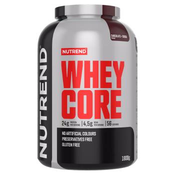 NUTREND Whey core proteínový koncentrát čokoláda a kakao 1800 g