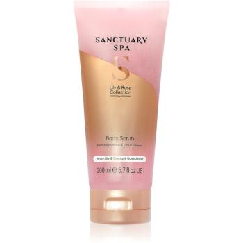 Sanctuary Spa Lily & Rose géles peeling kisimító hatással 200 ml