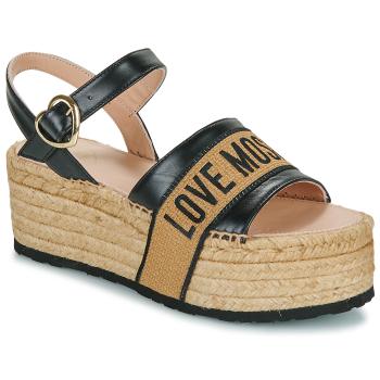 Love Moschino  SANDAL JA16296I0I  Sandále Čierna