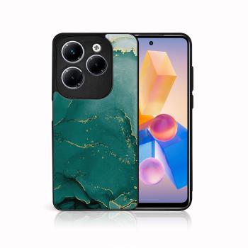 MY ART Ochranný kryt pre Infinix Hot 40 / Hot 40 Pro GREEN MARBLE (145)