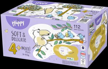 BELLA Baby Happy Plienky Maxi Plus Box 2 x 56 ks