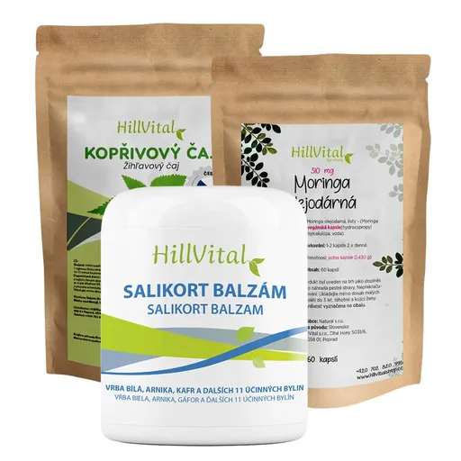 HillVital Balíček na zmiernenie zápalu šliach